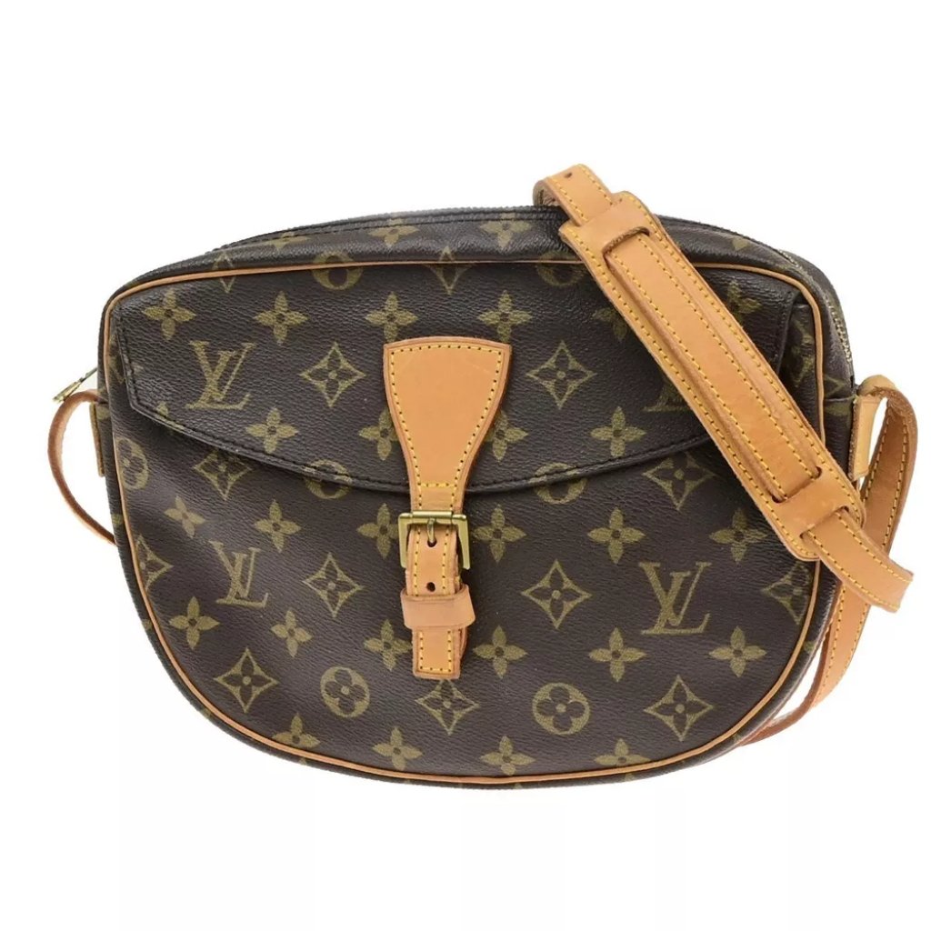 Louis Vuitton Jeune Fille Mm Shoulder Bag Monogram Leather Brown